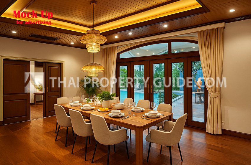 House with Private Pool for rent in Nichada Thani